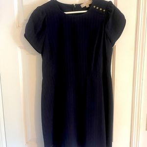Loft 6P navy blue midi dress. Perfect for the office or an interview! Worn once.
